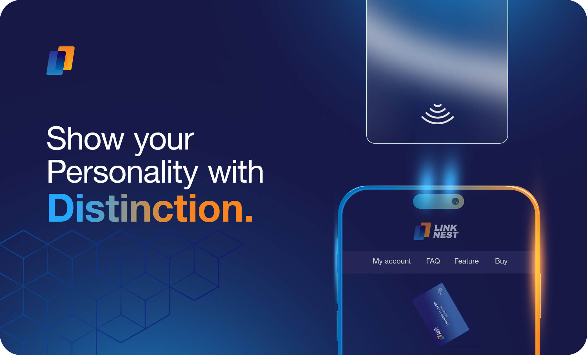 Show your personality with distinction copy